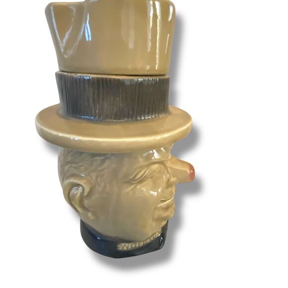 Vintage W.C. Fields Large Cookie Jar Complete McCoy - Picture 4 of 11